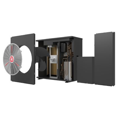 ซื้อ โรงเรือนเหล็กกระปุก 9kw Evi Inverter R32 ปั๊มความร้อน monoblock สําหรับพื้นที่เย็น การผลิตออนไลน์