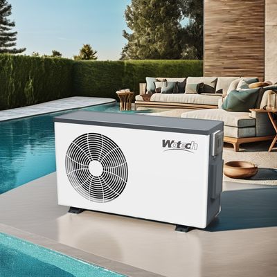 ซื้อ ผลงานที่ยาวนาน 8kw R32 อินเวอร์เตอร์ สระว่ายน้ําปั๊มความร้อนที่มีกระเป๋าโลหะ การผลิตออนไลน์