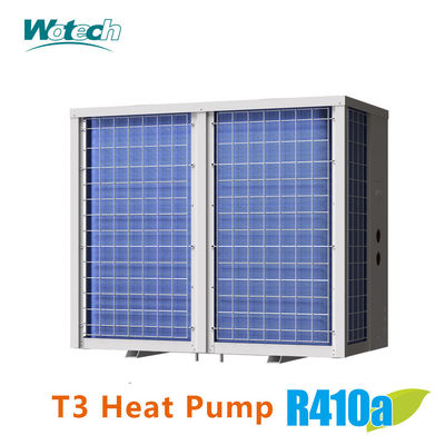 ซื้อ 55kw T3 Temp. Zone Vertical Discharge Commercial R410a เปิด / ปิดสระว่ายน้ําเครื่องทําความร้อน เครื่องเย็นปั๊มความร้อน การผลิตออนไลน์