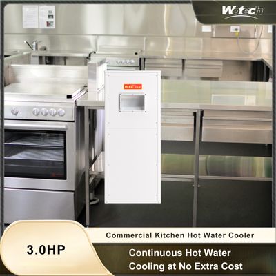ซื้อ R410a 380V 50Hz 3 Phase Commercial Kitchen High Temperature Hot Water Cooling Unit การผลิตออนไลน์
