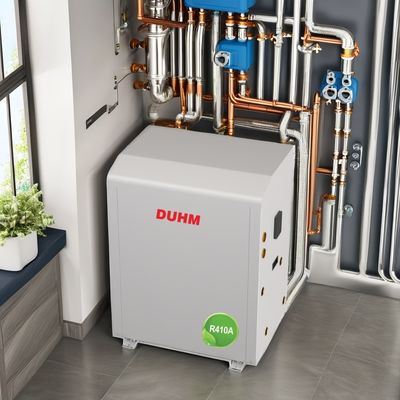 โฮสติ้งโลหะ 39.5kW R410A แผ่นดินและน้ําแหล่งปั๊มความร้อนสําหรับการทําความร้อนที่ยั่งยืน