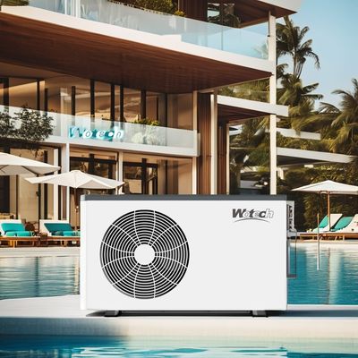 16kW แอร์สোর্ส อินเวอร์เตอร์ ปั๊มความร้อน สําหรับสระว่ายน้ํา เครื่องทําความร้อน R32 OEM ODM ภาษาอังกฤษ