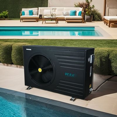 เครื่องทําความร้อนสระว่ายน้ําแบบพกพา 9.5kw แหล่งอากาศ ปั๊มความร้อนสระว่ายน้ําสําหรับประหยัดพลังงานและสระว่ายน้ํา