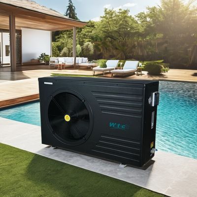 5.6 KW R32 ปั๊มความร้อนสระว่ายน้ําเปิด/ปิด สําหรับสระว่ายน้ําครัวเรือน อุณหภูมิคงที่