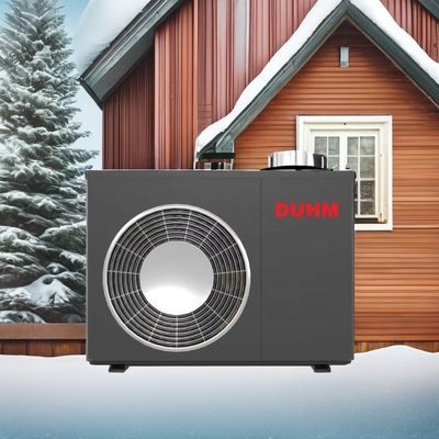 เครื่องทําความร้อนบ้าน เครื่องทําความเย็นด้วย DUHM 12kW 220V เครื่องปั๊มความร้อนระยะเดียว R32 EVI