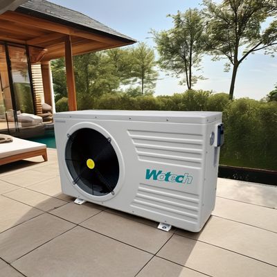 อัตราการไหลของน้ํา 9m3/h Wotech 220V 21 KW R32 ปั๊มความร้อนสระน้ํา ภาษาอังกฤษ