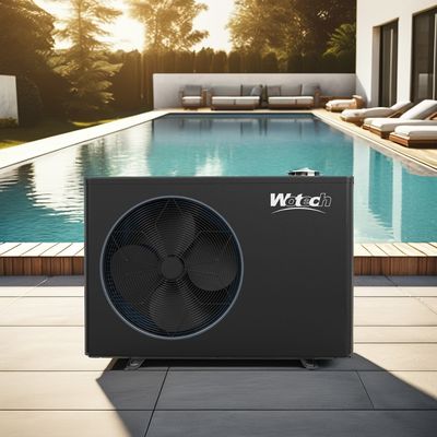 โรงแรม 14KW R32 220V เปิด / ปิดสระว่ายน้ําเครื่องทําความร้อน ปั๊มความร้อนจากอากาศสู่น้ําสําหรับอุณหภูมิคงที่