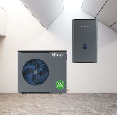 โรงแรม โมโนบล็อก R32 DC 10kw ปั๊มความร้อน การทําความร้อน การทําความเย็น น้ําร้อน DC อินเวอร์เตอร์ การควบคุม WiFi