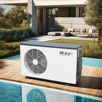 อินเวอร์เตอร์ปั๊มความร้อนสระว่ายน้ํา 6kw R32 แอร์สোর্ส แอคไฟฟ้าด้วยแอพควบคุม