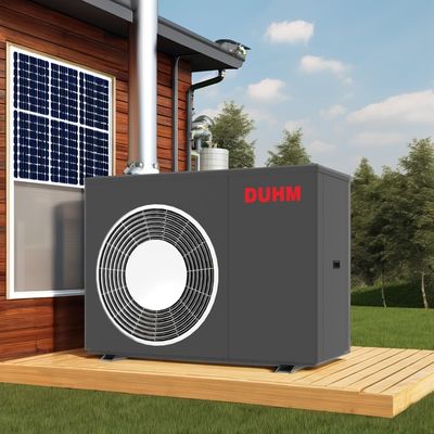 เครื่องปั๊มความร้อนไฟฟ้า A R290 EVI DC อินเวอร์เตอร์ โมโนบล็อก สําหรับการทําความร้อนและทําความเย็นในครัวเรือน