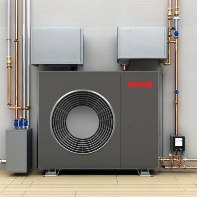 ปั๊มความร้อน 9kW R290 EVI อินเวอร์เตอร์ โมโนบล็อก เหมาะสําหรับการทําความร้อนในบ้าน