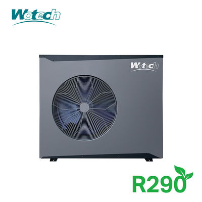 ปั๊มความร้อนอากาศต่อน้ํา DC อินเวอร์เตอร์ไฟฟ้า 9kw สําหรับคาร์บอนต่ําและการหดในบ้าน ปั๊มความร้อนอีโค
