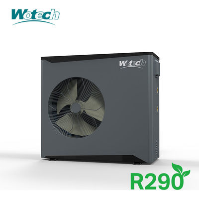 Wotech CE Certificate ปั๊มความร้อนแหล่งอากาศ 12kw R290 สามเฟส อินเวอร์เตอร์ โมโนบล็อก