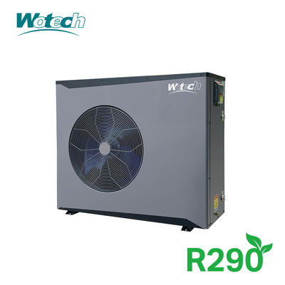 ปั๊มความร้อนแบบ โมโนบล็อก 12kw อินเวอร์เตอร์ Single Phase ปั๊มความร้อนแบบ R290 พร้อมใบรับรอง CE การทําความร้อนและการทําความเย็นและ DHW