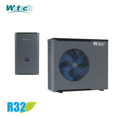 แบ่งไฟฟ้าอากาศสู่น้ํา 14kw แหล่งอากาศปั๊มความร้อนสําหรับโรงแรม