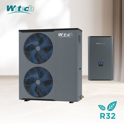 20kw R32 พั๊มความร้อนแบบ อินเวอร์เตอร์ Full Dc พั๊มความร้อนแยกสําหรับการทําความร้อน การทําความเย็นและ DHW