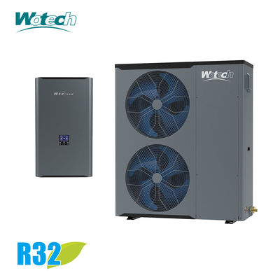 380V 22kw Heat Pump Air To Water แยก R32 ยูโรสแตนดาร์ด สําหรับการทําความร้อนในครัวเรือน