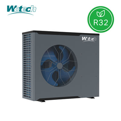 Wotech 8kw DC อินเวอร์เตอร์ ปั๊มความร้อน วัสดุที่ใช้ในบ้าน เหล็กเหล็กกระปุกด้วยผิวเคลือบผง
