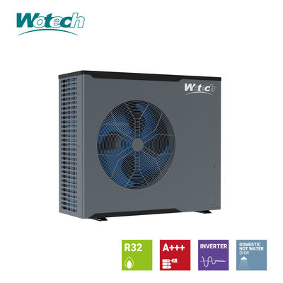 Wotech 380V 18kw ปั๊มความร้อนอากาศสู่น้ํา โมโนบล็อก R32 A+++/A++ สําหรับการทําความร้อนในครัวเรือนและ DHW