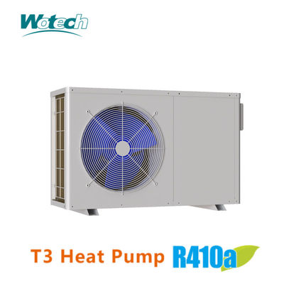 R410a ปั๊มความร้อนสระน้ําระบายความร้อนสําหรับเขตอุณหภูมิ T3