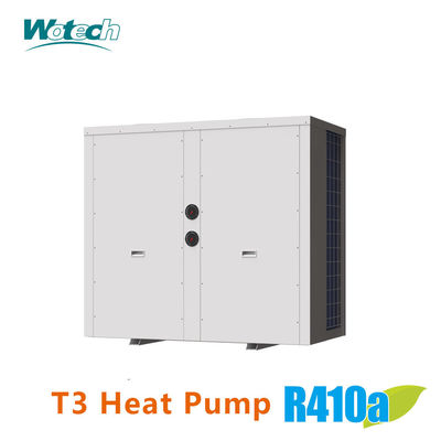 45kw Vertical Discharge Comercial R410a Scroll Compressor เปิด / ปิดปั๊มความร้อนสระว่ายน้ํา